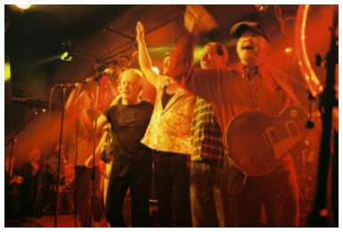 Mike Harrison, Gert Lange, Henry Heggen, Alex Conti - © Foto: Hans Abry (Bild-Nr. 1152-32)